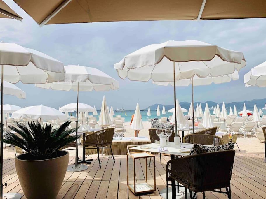 Mythique Miramar Cannes Croisette Terrasse Clim Parking Wifi Buitenkant foto