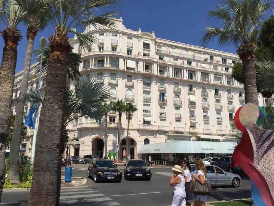 Mythique Miramar Cannes Croisette Terrasse Clim Parking Wifi Buitenkant foto