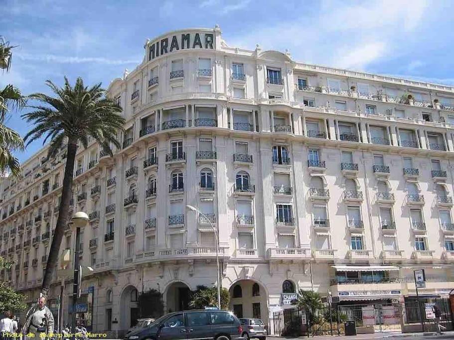 Mythique Miramar Cannes Croisette Terrasse Clim Parking Wifi Buitenkant foto