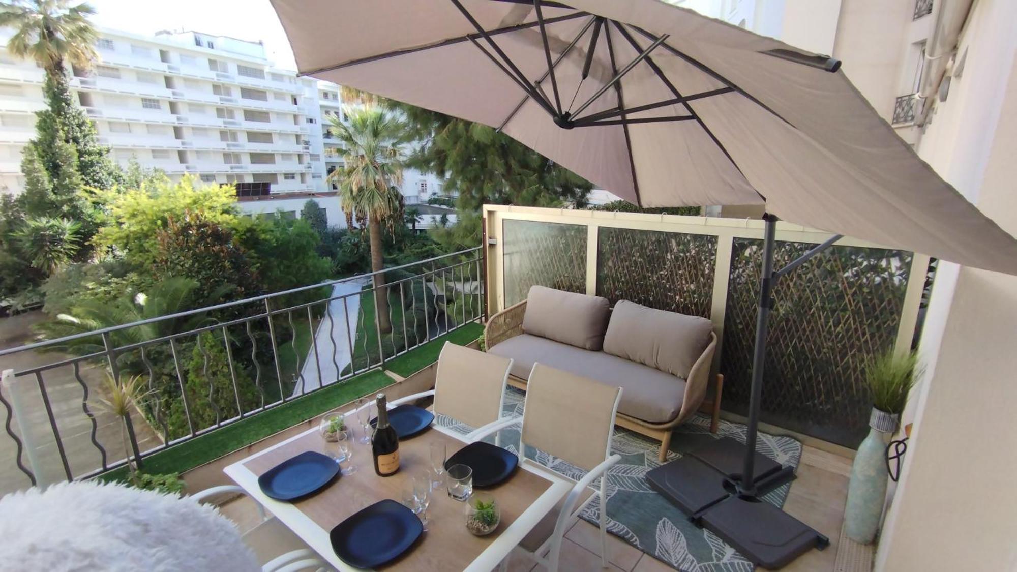 Mythique Miramar Cannes Croisette Terrasse Clim Parking Wifi Buitenkant foto